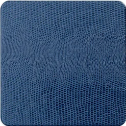 Square Lizard Coasters in Navy - 8 Per Box