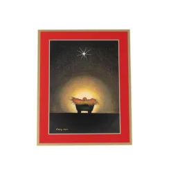 Star and Creche Classic Boxed Christmas Cards - includes 15 cards & envelopes