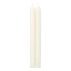 Straight Taper 10" Candles in White - 2 Candles Per Package, 3 Packages Included