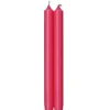 Straight Taper 10" Candles in Berry - 2 Candles Per Package, 6 Packages Included