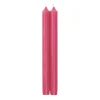 Straight Taper 10" Candles in Fuchsia - 2 Candles Per Package, 6 Packages Included