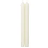 Straight Taper 12" Candles in White - 4 Candles