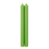 Straight Taper 10" Candles in Spring Green - 2 Candles Per Package