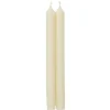 Straight Taper 12" Candles in Ivory - 2 Candles Per Package