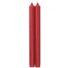 Straight Taper 12" Candles in Red - 2 Candles Per Package
