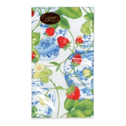 Strawberries And Cream Guest Towel Napkins - 15 Per Package