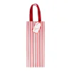 Stripes For Days Red & White Wine & Bottle Gift Bags - 1 Each