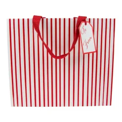 Stripes For Days Red/White Gift Bags - 1 Each