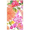 Summer Blooms Paper Guest Towel Napkins - 15 Per Package