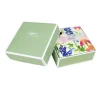 Summer Garden Boxed Paper Cocktail Napkins in White - 40 Per Box