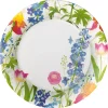 Summer Garden Paper Dinner Plates in White - 8 Per Package