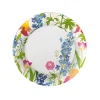 Summer Garden Paper Salad & Dessert Plates in White - 8 Per Package