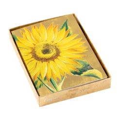 Sunflower Boxed Note Cards - 8 Note Cards & 8 Envelopes