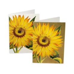 Sunflower Boxed Note Cards - 8 Note Cards & 8 Envelopes