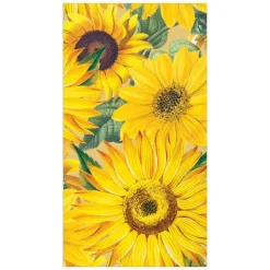 Sunflowers Paper Guest Towel Napkins - 15 Per Package