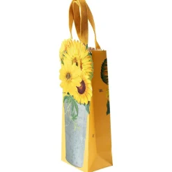 Sunflowers Wine & Bottle Gift Bag - 1 Each