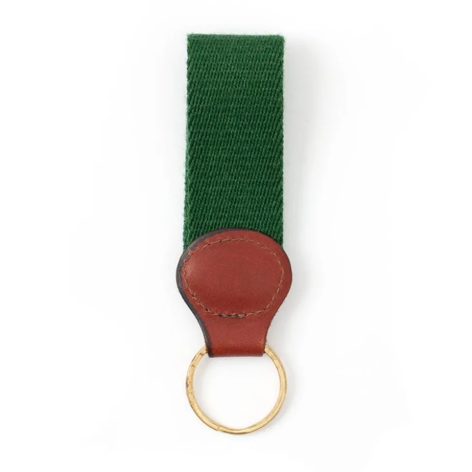 Surcingle Key Fob in Hunter Green - 1 Each