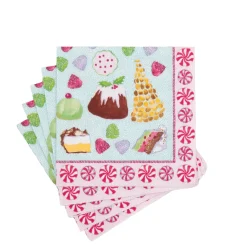 Sweets Cocktail Napkins - includes 20 Cocktail Napkins