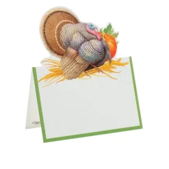 Thanksgiving Harvest Place Cards Die Cut Package 8 In