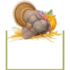 Thanksgiving Harvest Place Cards Die Cut Package 8 In
