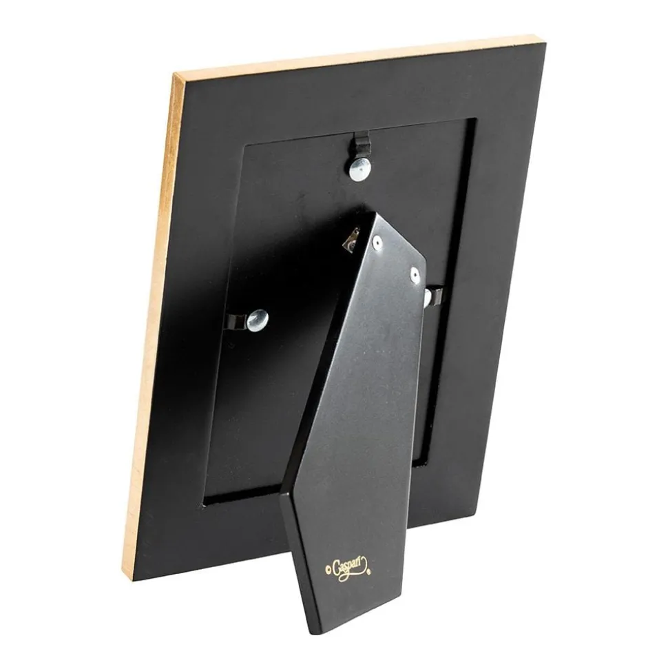 The Coral Sea Black 4" x 6" Lacquer Picture Frame - includes 1 frame