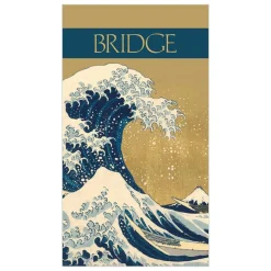 The Great Wave Bridge Score Pad - 1 Each