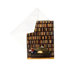 The Library Boxed Note Cards - 8 Cards and 8 Envelopes per Package
