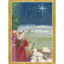 The Shepherds' Field Small Boxed Christmas Cards - includes 15 cards & envelopes