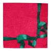 Tied With A Bow Red & Spruce Luncheon Napkins - 20 Per Package