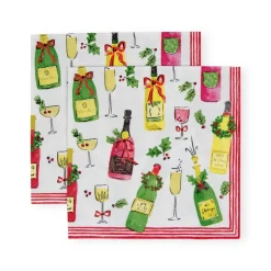 Tipsy And Toasty Cocktail Napkins - 20 Per Package