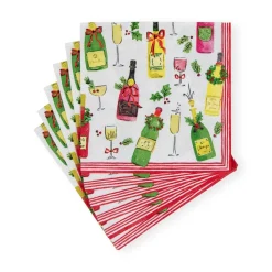 Tipsy And Toasty Cocktail Napkins - 20 Per Package