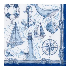 To The Lighthouse Cocktail Napkins - 20 Per Package