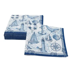 To The Lighthouse Cocktail Napkins - 20 Per Package