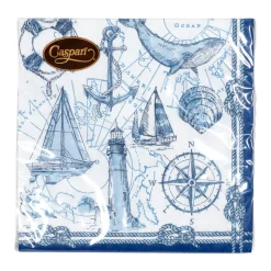 To The Lighthouse Cocktail Napkins - 20 Per Package