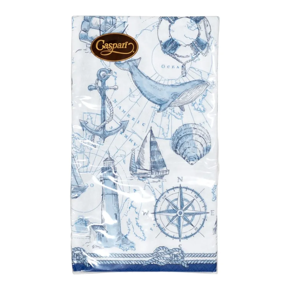 To The Lighthouse Guest Towel Napkins - 15 Per Package