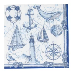 To The Lighthouse Luncheon Napkins - 20 Per Package