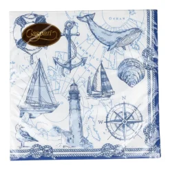 To The Lighthouse Luncheon Napkins - 20 Per Package
