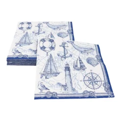To The Lighthouse Luncheon Napkins - 20 Per Package