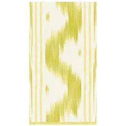 Toile De Nantes Yellow Paper Linen Guest Towel Napkins - 12 Per Package