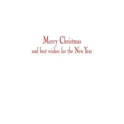 Topiaries Classic Boxed Christmas Cards - includes 15 cards & envelopes