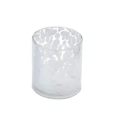 Torcello Spotted Tumbler in White - Set of Four