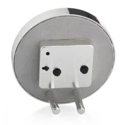 Tortoise & Silver Alarm Clock