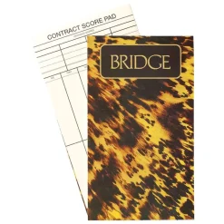 Tortoise Bridge Gift Set - 2 Playing Card Decks & 2 Score Pads