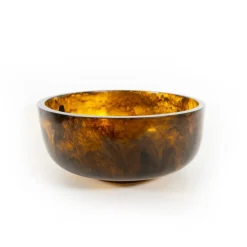 Tortoise Large Resin Bowl