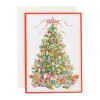 Toy Tree Small Boxed Christmas Cards - 15 Cards & 15 Envelopes