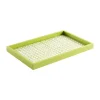 Trellis Lacquer Vanity Tray in Green - 1 Each