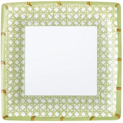 Trellis Paper Dinner Plates - 8 Per Package