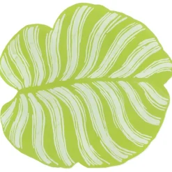 Tropical Leaf Die-Cut Placemat - 4 Per Package