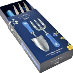 Trowel and Fork Set in British Meadow - 1 each