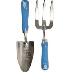 Trowel and Fork Set in British Meadow - 1 each